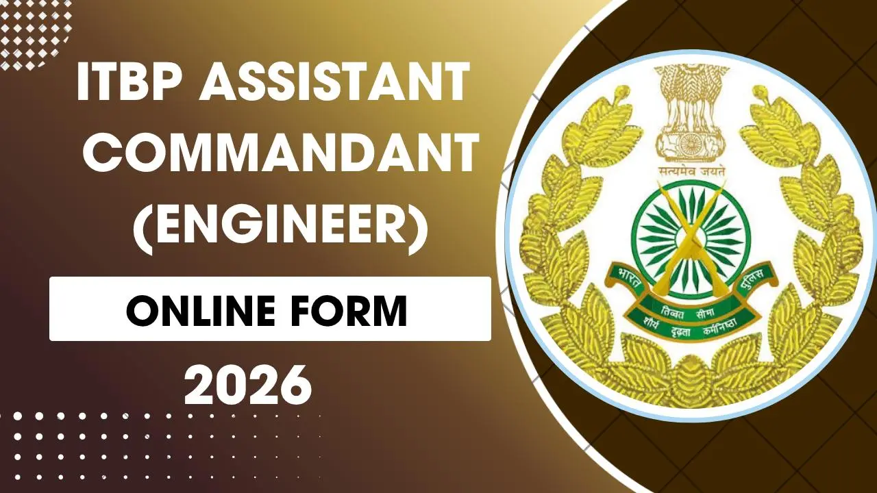 ITBP Assistant Commandant (Engineer) Recruitment 2026